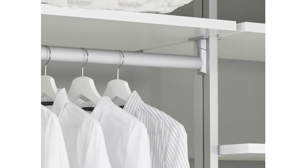 CLOS-IT D-806 Dressing sur mesure blanc, chêne