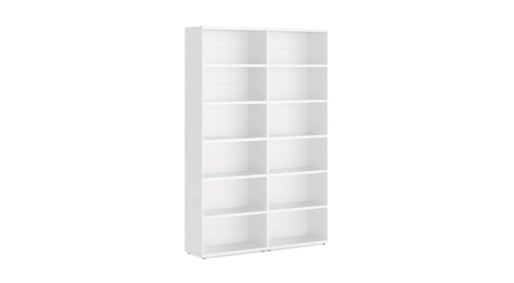 Case Maxi 2x6 Bookcase 150x221x34 Cm, How To Set Mainstays 5 Shelf Bookcase Instructions