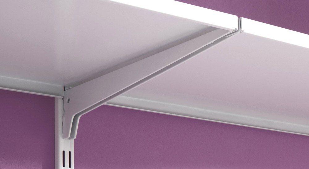 P SLOT S 401 Wandregalsystem | 323x200x42 cm weiß, grau P SLOT S 401 Wandregalsystem | 323x200x42 cm weiß, grau