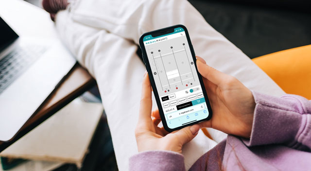 Regalplaner auf dem Smartphone
