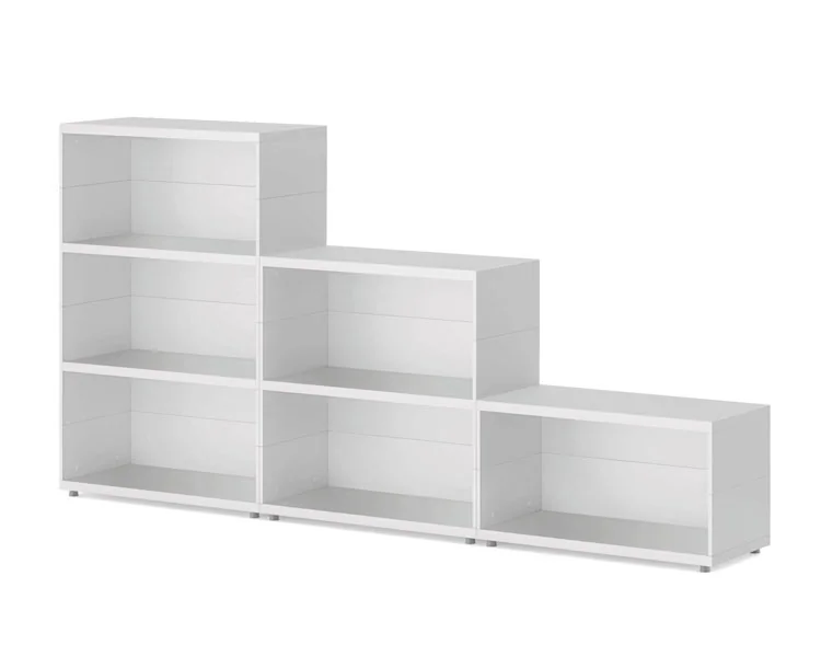 white step shelf case