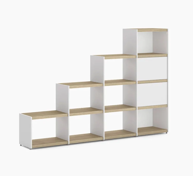 wooden step shelf yomo