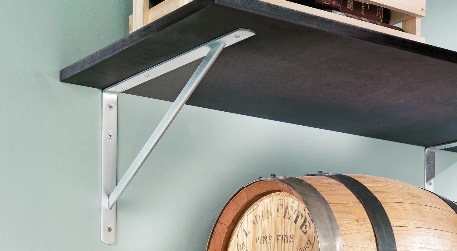 Garage Shelving - BEAM Heavy Duty Shelf Bracket for Cellar