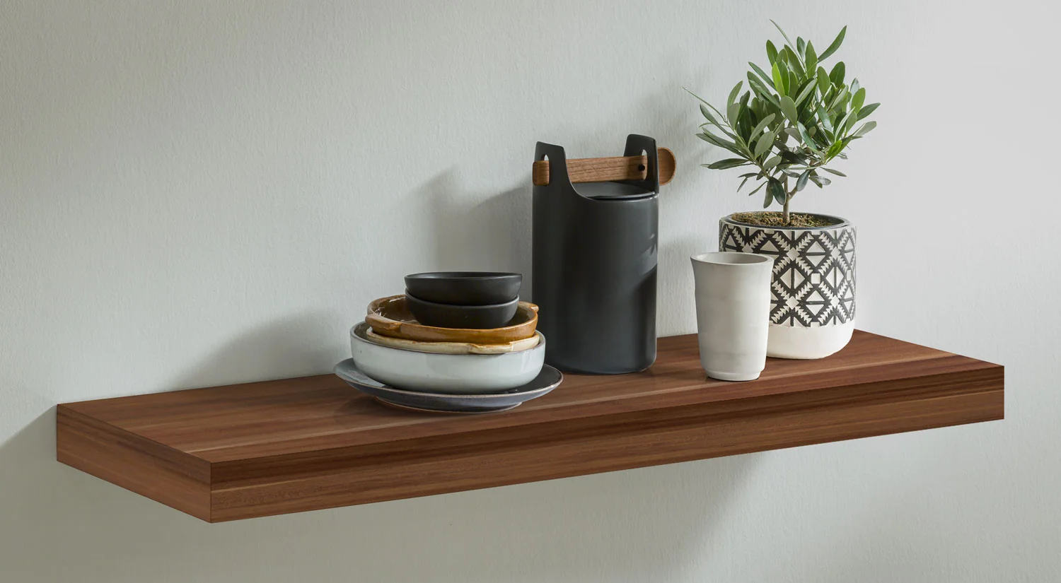 Floating Shelf - BOY walnut shelves