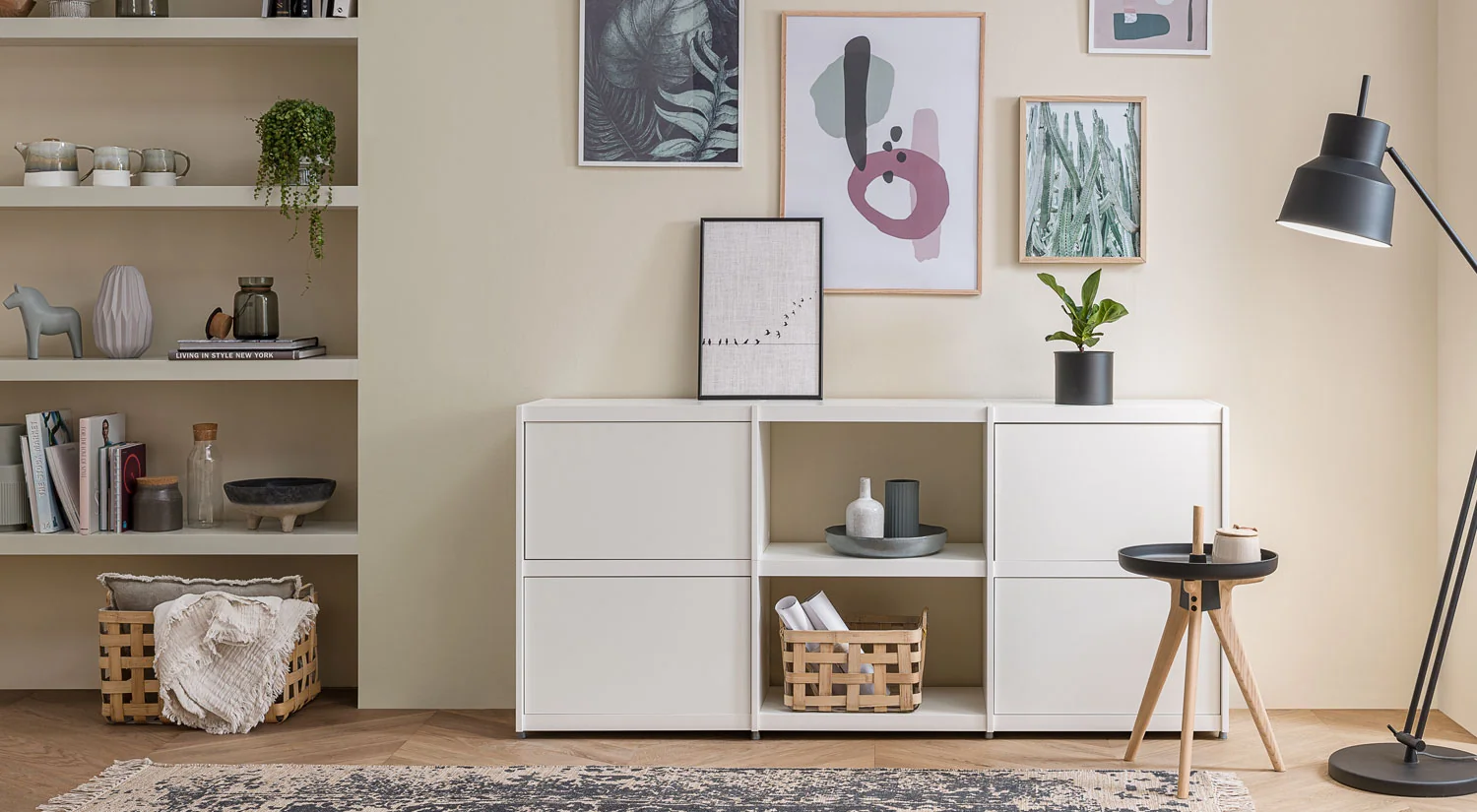 Regal weiß - YOMO als weißes Sideboard