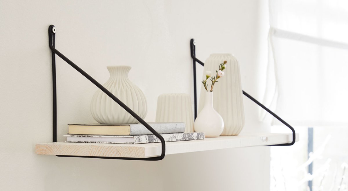 Wooden Shelf Boards In White, Oak, Walnut REGALRAUM