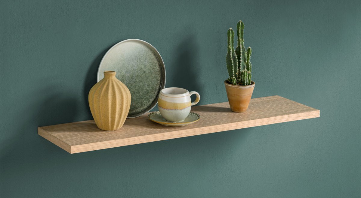 Wooden Shelf Boards - In White, Oak, Walnut | REGALRAUM