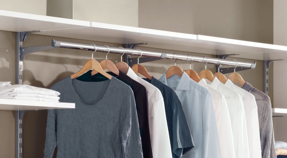 Wardrobe Rails Wardrobe Hanging Rails REGALRAUM