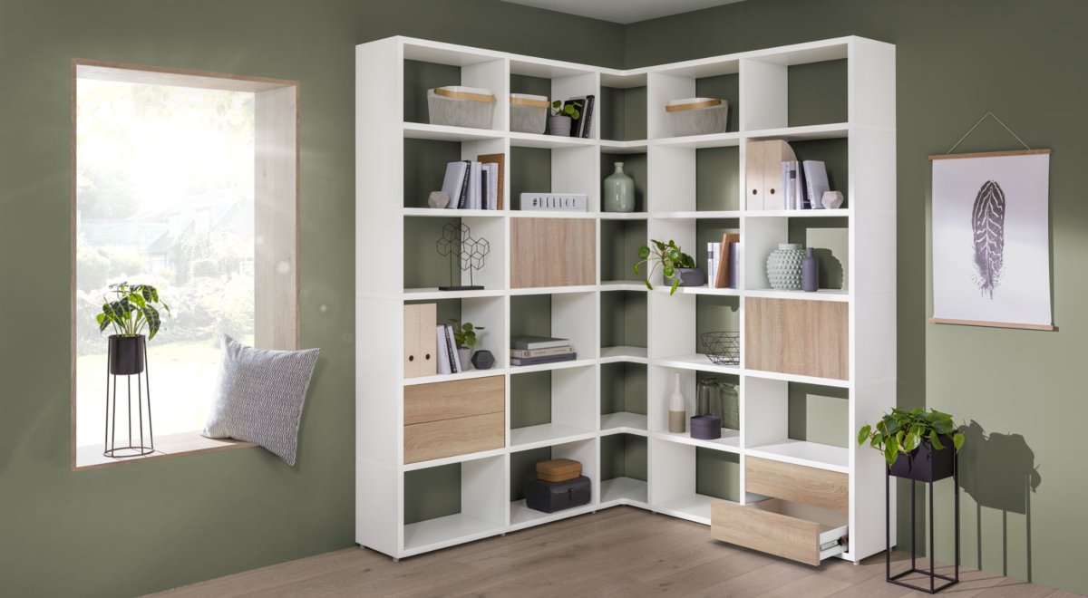 Bücherregal Weiß - Hier online kaufen | REGALRAUM