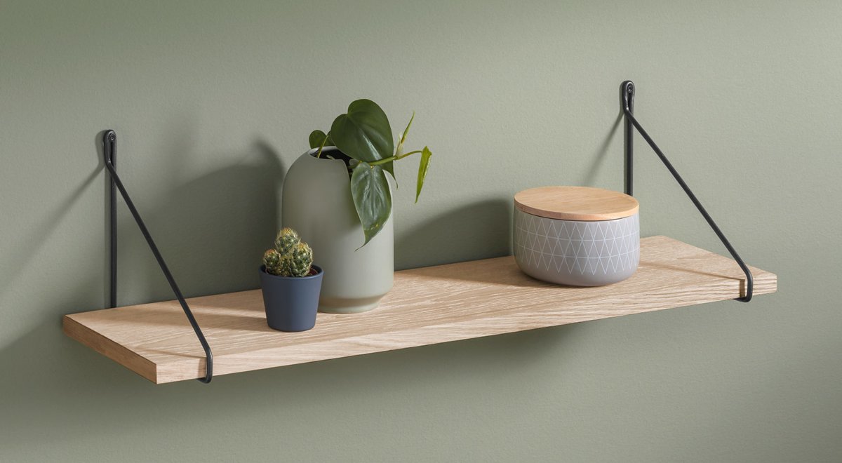 Wandboard Holz – natürlicher Style | REGALRAUM