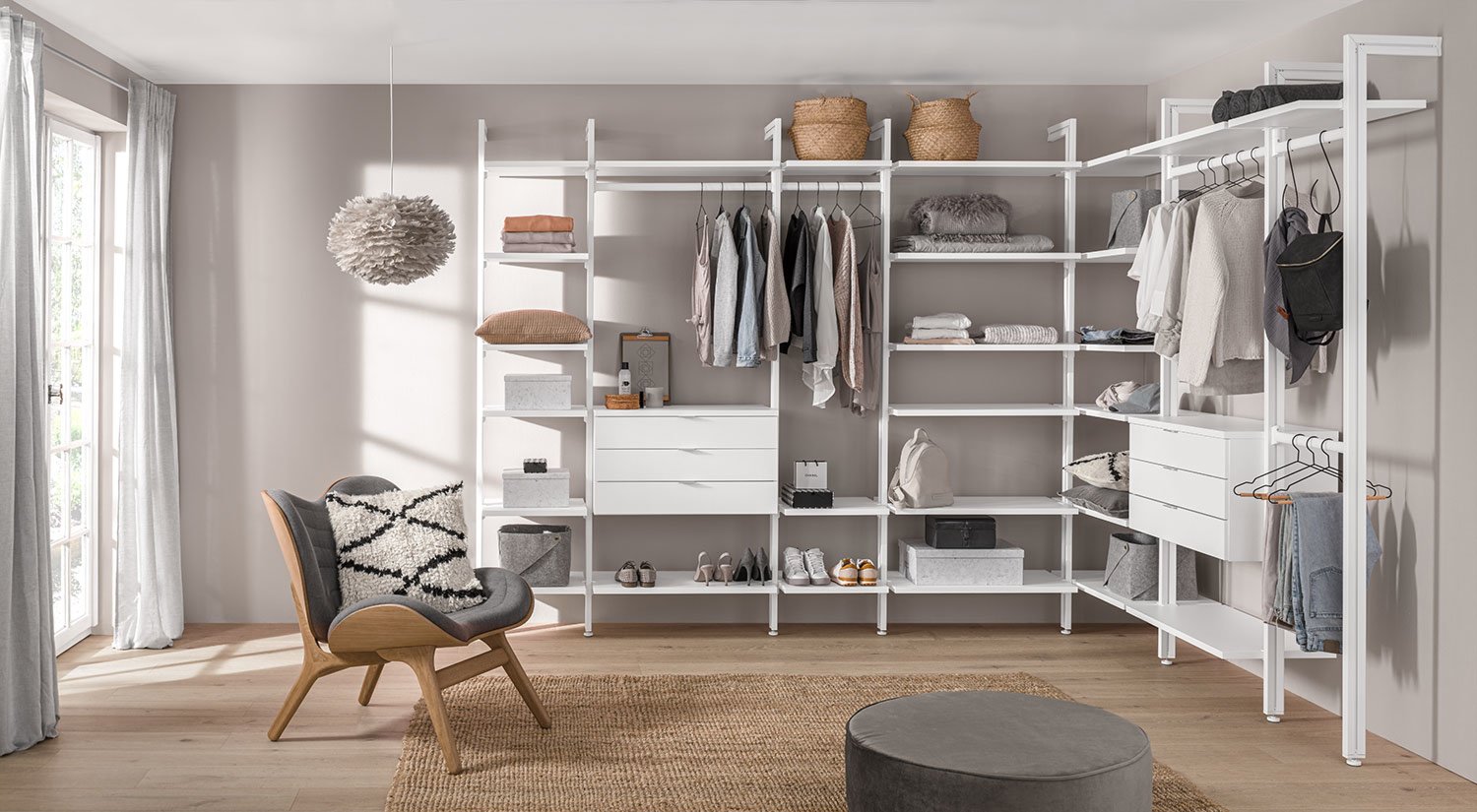 Penderie ouverte penderie dressing pas cher REGALRAUM