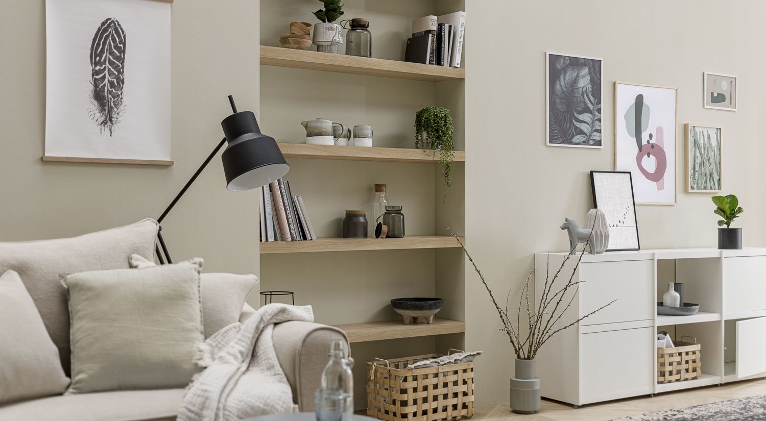 Wooden Wall Shelves | Oak, Beech, Walnut | REGALRAUM