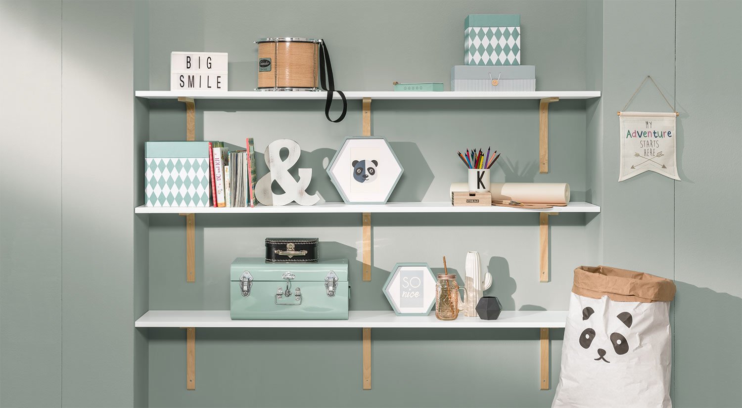 Holzkonsole - aus Massivholz » Online kaufen | REGALRAUM