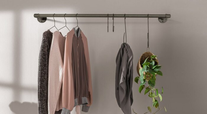 Wardrobe Rails - Wardrobe Hanging Rails | REGALRAUM