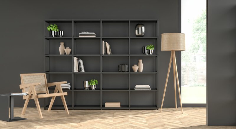 Black Shelves ??? Storage Space With Urban Chic | REGALRAUM